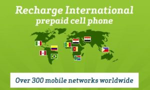 map of countries where Nobel offers international recharge prepaid number